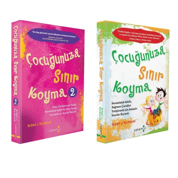 Çocuğunuza Sınır Koyma Seti 2 Kitap ROBERT J. MACKENZIE ürün görseli 1