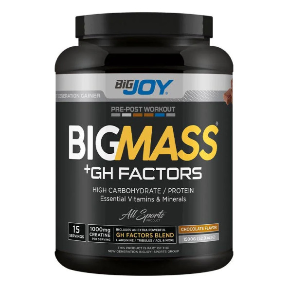 Big Joy Big Mass +GH Factors 1500 Gr - Resim 2