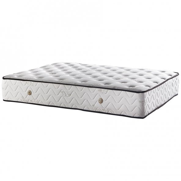 Organic Cotton Yatak 180x190 Çift Kişilik Doğal Pamuk Kumaşlı Ekstra Lüks Yumuşak Yatak 32 cm ürün görseli 1