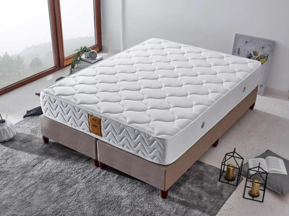 Relax Yatak 80x180 Tek Kişilik Orta Sert Beş Yıldızlı Otel Yatağı Lüks Ortopedik Yatak Çift Taraflı 28 cm ürün görseli 1