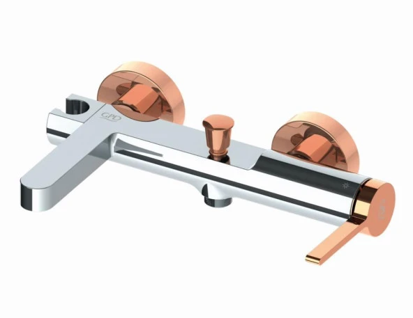 Gpd Gildo MBB165-K-R Banyo Bataryası Krom - Rose Gold ürün görseli 1