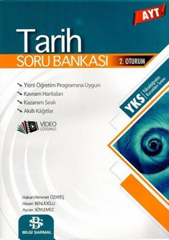 AYT Tarih Soru Bankası Bilgi Sarmal Yayınları ürün görseli 1