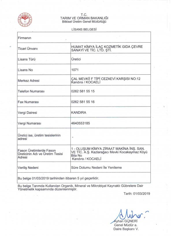 Humata Leo 25 kg Leonardit Humik Asit - Resim 3