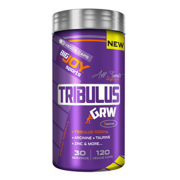 Big Joy Tribulus Grow 120 Kapsül (ÜCRETSİZ KARGO) ürün görseli 1