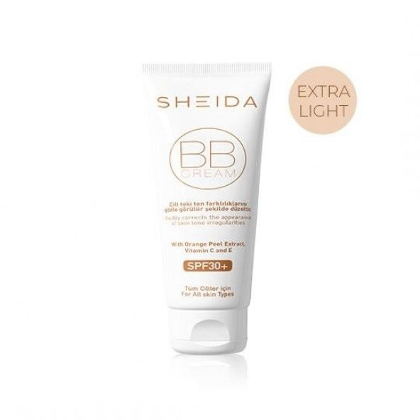 Sheıda Bb Krem 50ml Extra Lıght Spf 30+ Vıtamın E And C ürün görseli 1