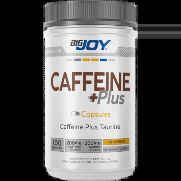 Big Joy Caffeine Plus+ 100 Kapsül (ÜCRETSİZ KARGO) ürün görseli 1