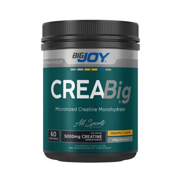 BigJoy Creabig Micronized Powder 420 gr Kreatin ürün görseli 1