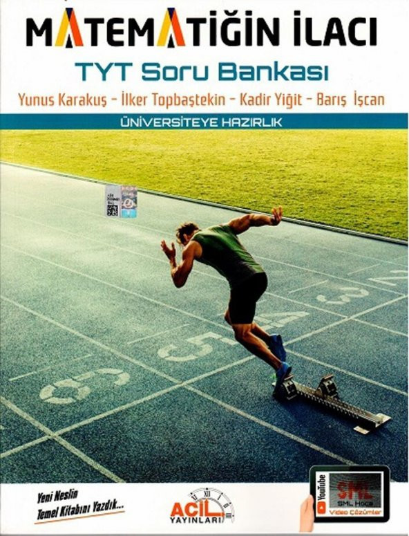 TYT Matematiğin İlacı 1 Soru Bankası Acil Yayınları ürün görseli 1
