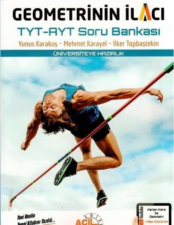 TYT AYT Geometrinin İlacı Soru Bankası Acil Yayınları ürün görseli 1