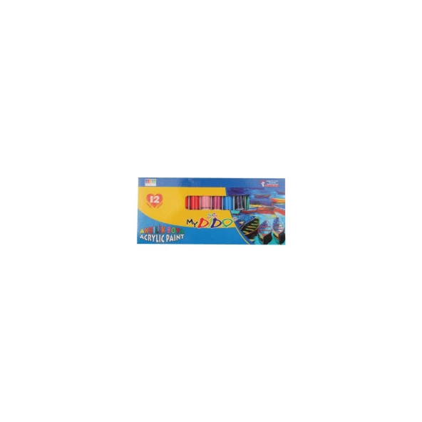 Mydido Akrilik Boya Set 12x9 ML Tüp ürün görseli 1