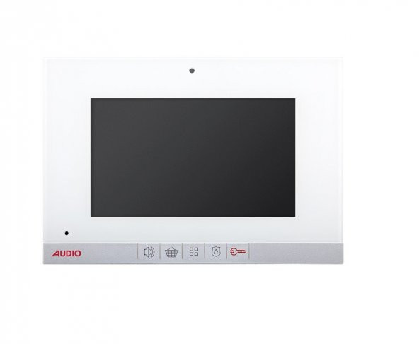Audio 4.3 İnç Diafon Renkli Şube Beyaz 001180 ürün görseli 1