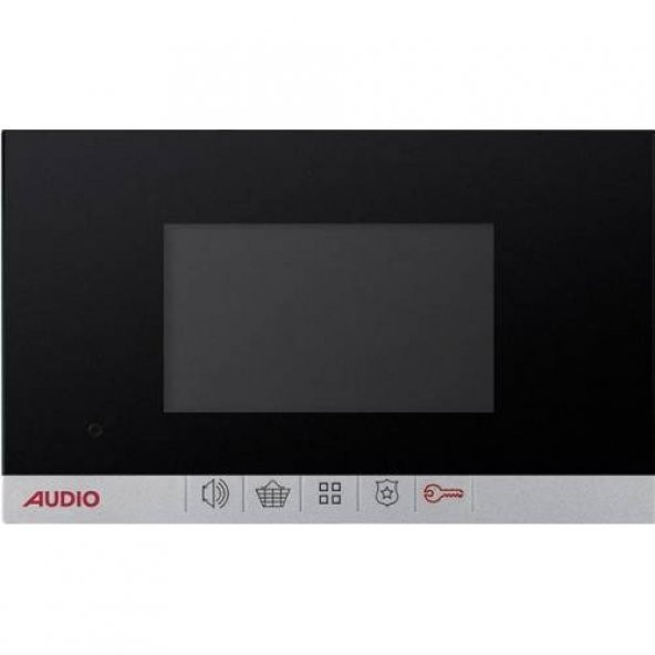 Audio 001181 4.3" Görüntülü Diafon Şube Bus Plus Siyah ürün görseli 1