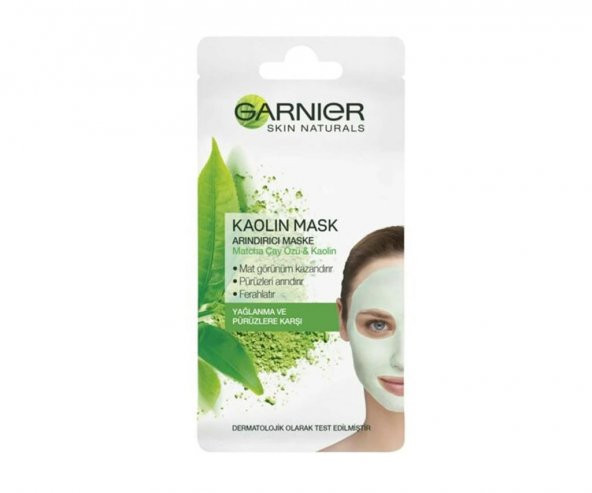 GARNIER SKIN NATURALS ARINDIRICI MATCHA ÇAY MASKE 8ML ürün görseli 1