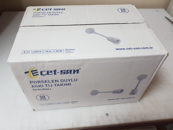 Çetsan Muhafazalı Askı Tij Takımı 50 Adet ürün görseli 1
