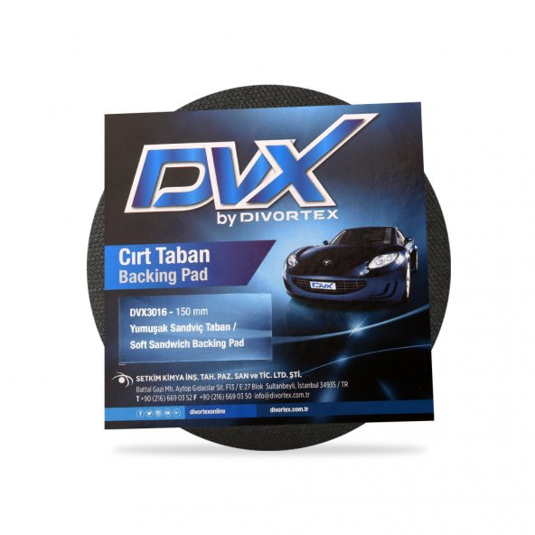 Divortex DVX Sandviç Tip Yarı Esnek ve Sert Makine Tabanı 150 mm ürün görseli 1