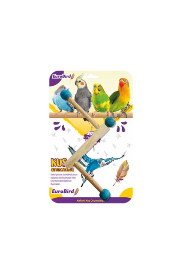 EuroBird Kuş Oyuncağı Basamak Salıncak ürün görseli 1