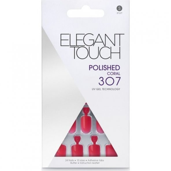 Elegant Touch Polıshed Naıls-Coral 307 Mercan Rengi ürün görseli 1