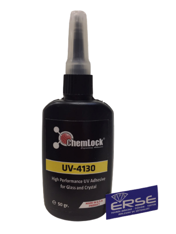 Chemlock UV 4130 Yüksek Performanslı UV Yapıştırıcı 50gr. ürün görseli 1