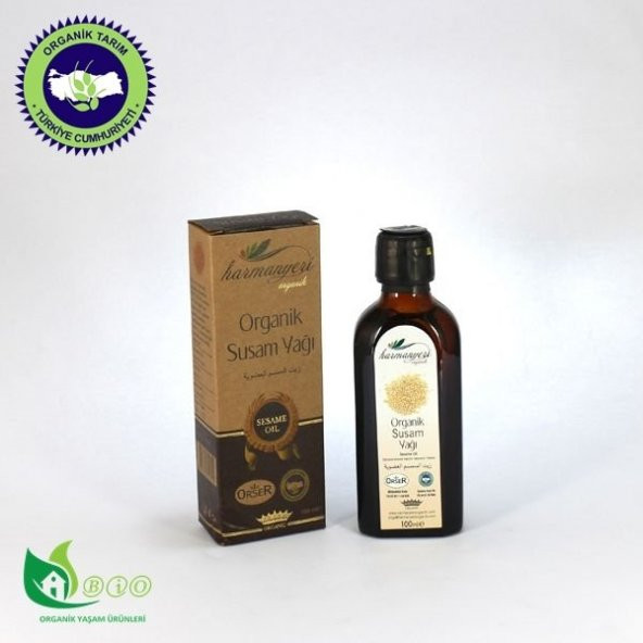 Harmanyeri Organik Susam Yağı 100ml ürün görseli 1