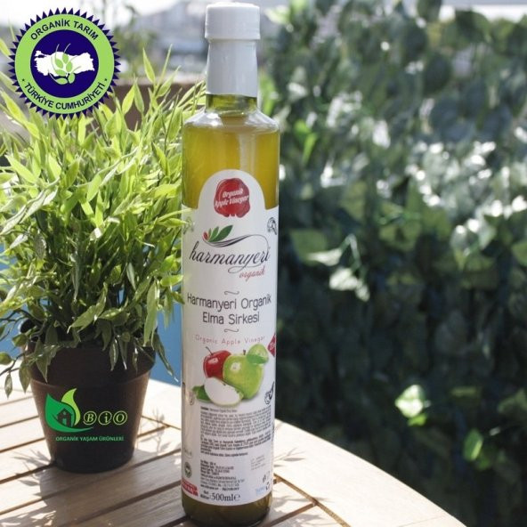 Harmanyeri Organik Elma Sirkesi 500 ml ürün görseli 1
