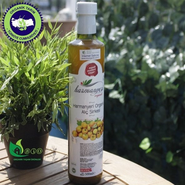 Harmanyeri Organik Alıç Sirkesi 500 ml ürün görseli 1