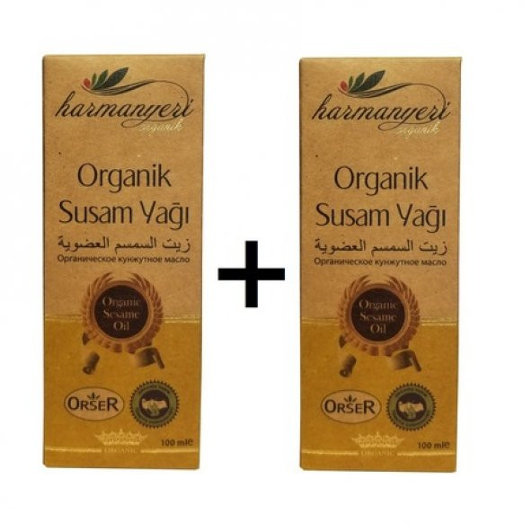 Harmanyeri Organik Susam Yağı 100 ml 2 Adet ürün görseli 1