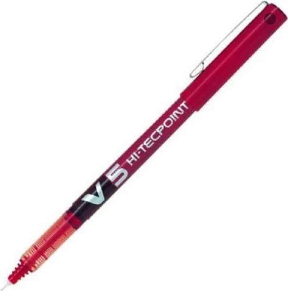 PILOT V5 05 IGNE UC ROLLER KALEM KIRMIZI ürün görseli 1