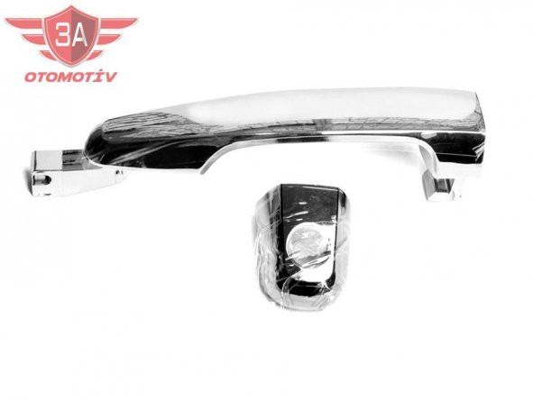 Mitsubishi L200 CR Dış Kapı Kolu Ön Sol (Krom) 2007-2015 Model ürün görseli 1