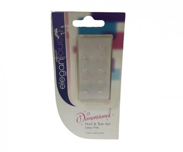 Elegant Touch Dimensional Nail Toe Art - Resim 2