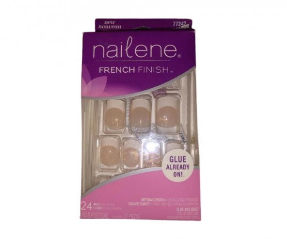 Nailene French Finish Takma Tırnak 77242 ürün görseli 1