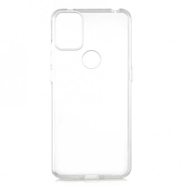 Alcatel 3X 2020 Kılıf Zore Şeffaf ve Pürüzsüz Süper Silikon Kılıf ürün görseli 1