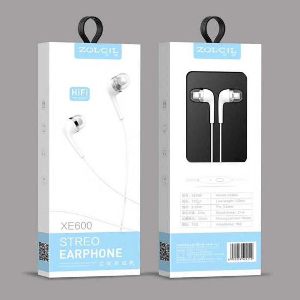 Zolcil XE600 3.5mm Mp3 Stereo Kulaklık - Resim 2