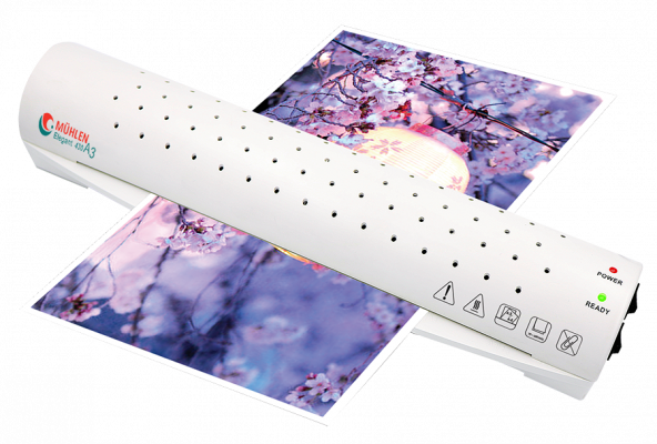 Mühlen 430 Laminasyon PVC Filmi Kaplama Makinesi  A3 Boyutu ürün görseli 1