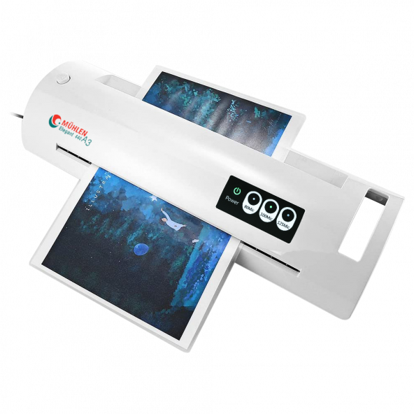 Mühlen 440 Laminasyon PVC Filmi Kaplama Makinesi  A3 Boyutu ürün görseli 1