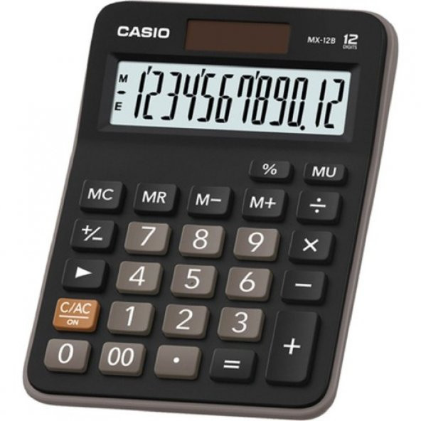 Casio MX-12B-BK Masa Üstü Hesap Makinesi 12 Hane ürün görseli 1