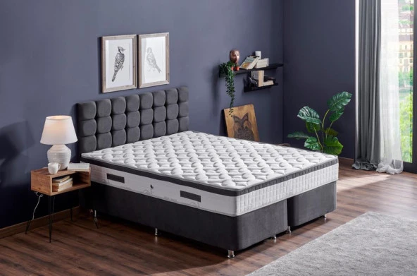 Çift Kişilik Full Ortopedik Sert Yatak 150X200 Aloe Vera Yatak ürün görseli 1