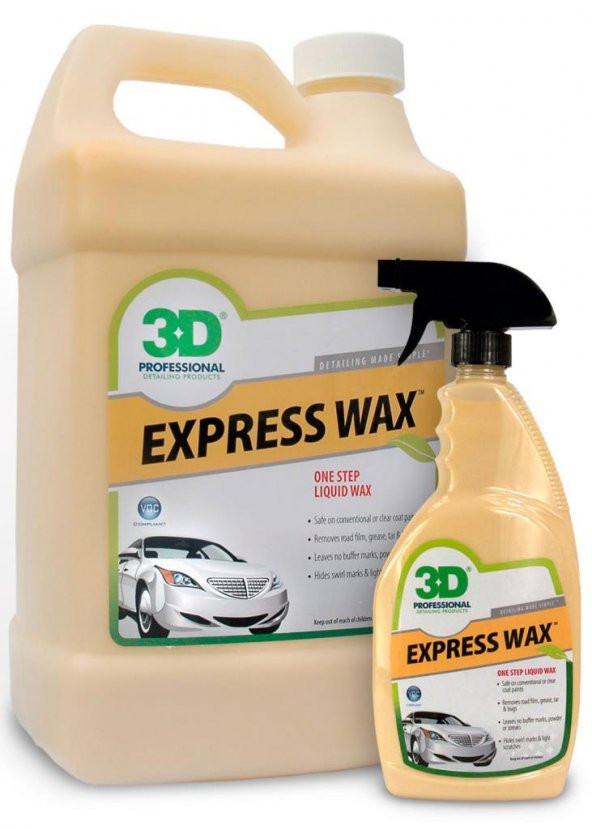 3D Express Wax - Hızlı Cila 3.79 lt. 401G01 - Resim 2