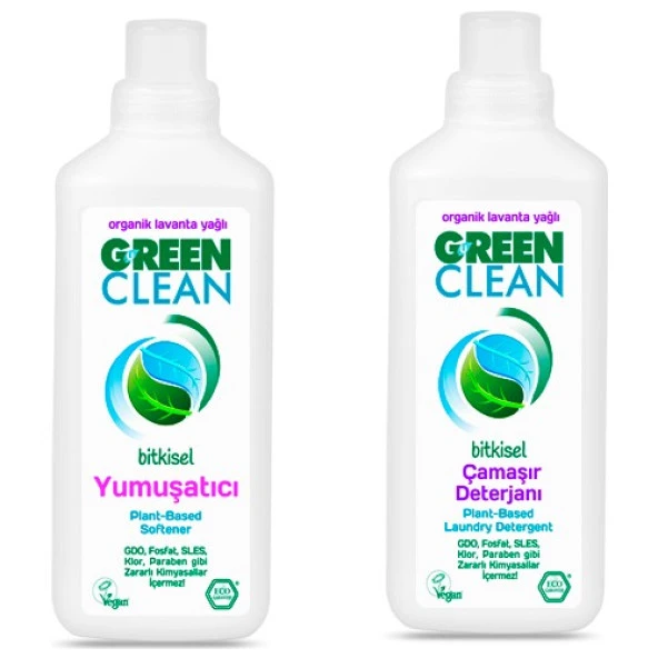 U Green Clean 2Li Çamaşır Yıkama Seti 1 Lt ürün görseli 1