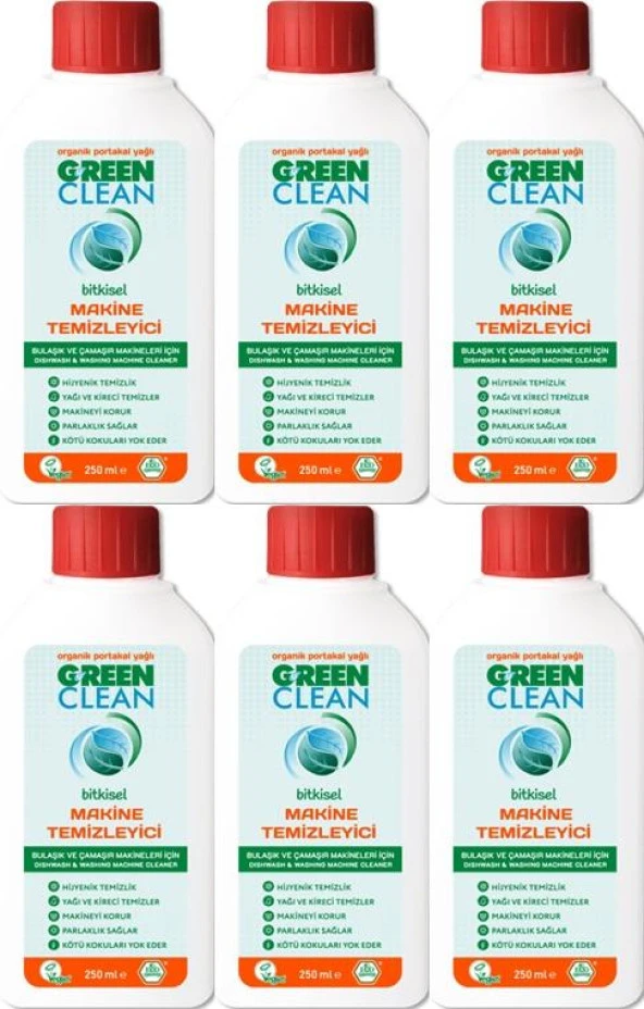 U Green Clean Organik Portakal Yağlı Makine Temizleyicisi 250 ml-6 adet ürün görseli 1