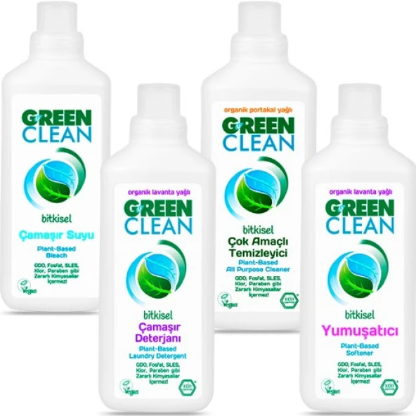 U Green Çamaşır Yıkama Seti 4 Parça ürün görseli 1