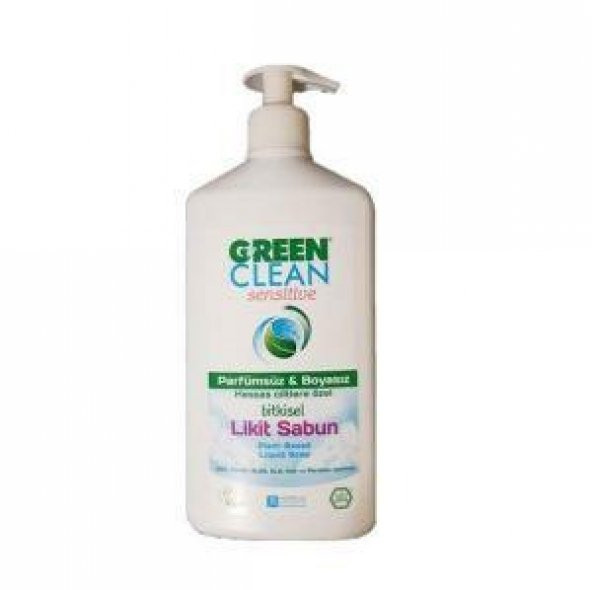 U Green Clean Sensitive Pafümsüz Kokusuz Sıvı Sabun 500 ml ürün görseli 1