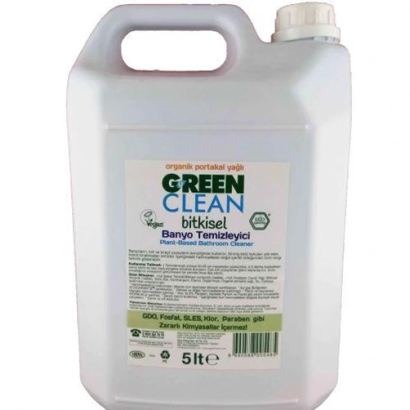 U Green Clean Bitkisel Banyo Temizleyici 5 Lt ürün görseli 1
