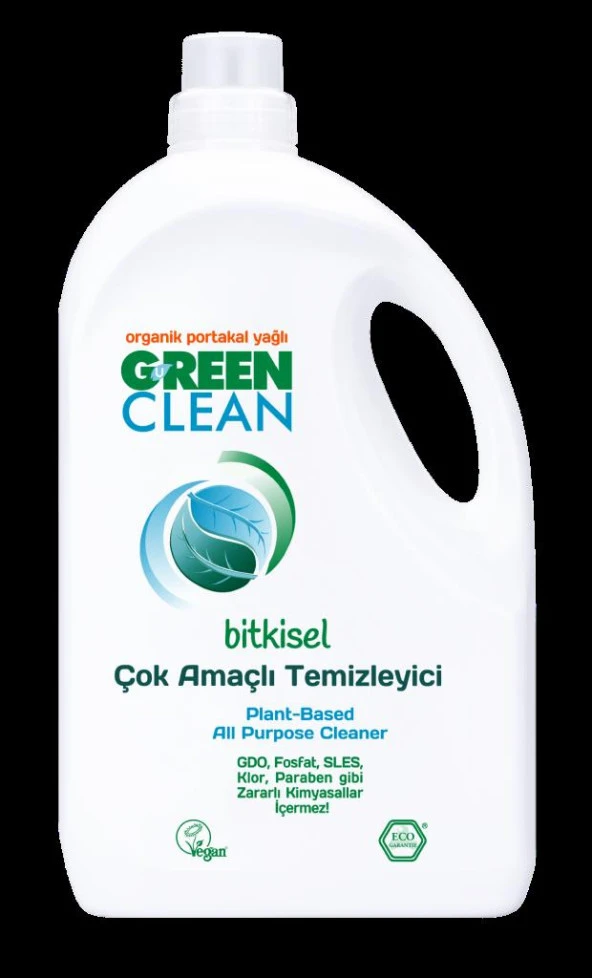 U Green Clean Çok Amaçlı Yüzey Temizleyici 2,75 Lt ürün görseli 1