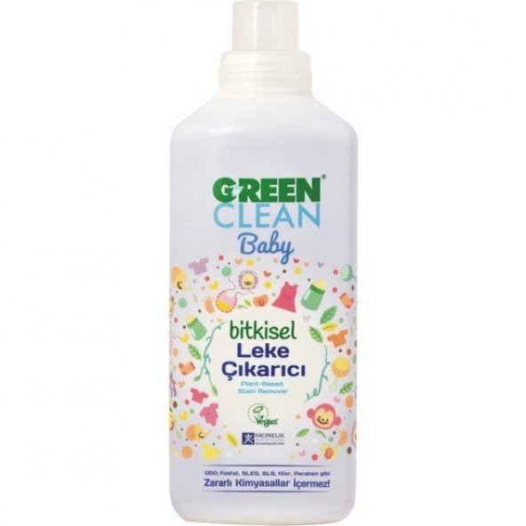 U Green Clean Baby Bitkisel Leke Çıkarıcı 1000 ml ürün görseli 1