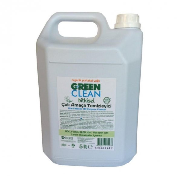 U Green Clean Organik Portakal Yağlı Çok Amaçlı Yüzey Temizleyici 5 Lt ürün görseli 1