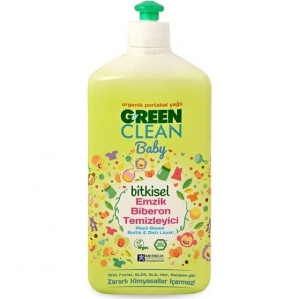 U Green Clean Baby Emzik Biberon Temizleyici 500 ml ürün görseli 1