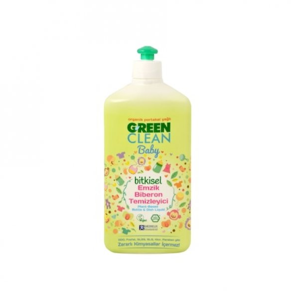 U Green Clean Organik Baby Emzik Biberon Temizleyici 500ml ürün görseli 1