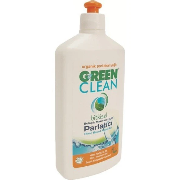 U Green Clean Bitkisel Bulaşık Makineleri İçin Parlatıcı 500 ml ürün görseli 1