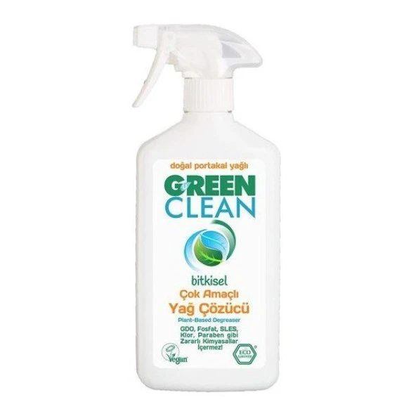 U Green Clean Doğal Portakal Yağlı Bitkisel Çok Amaçlı Yağ Çözücü 500 ml ürün görseli 1
