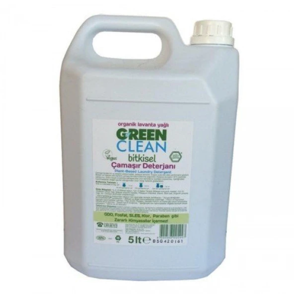 U Green Clean Organik Lavanta Yağlı Bitkisel Sıvı Çamaşır Deterjanı 5 Lt ürün görseli 1